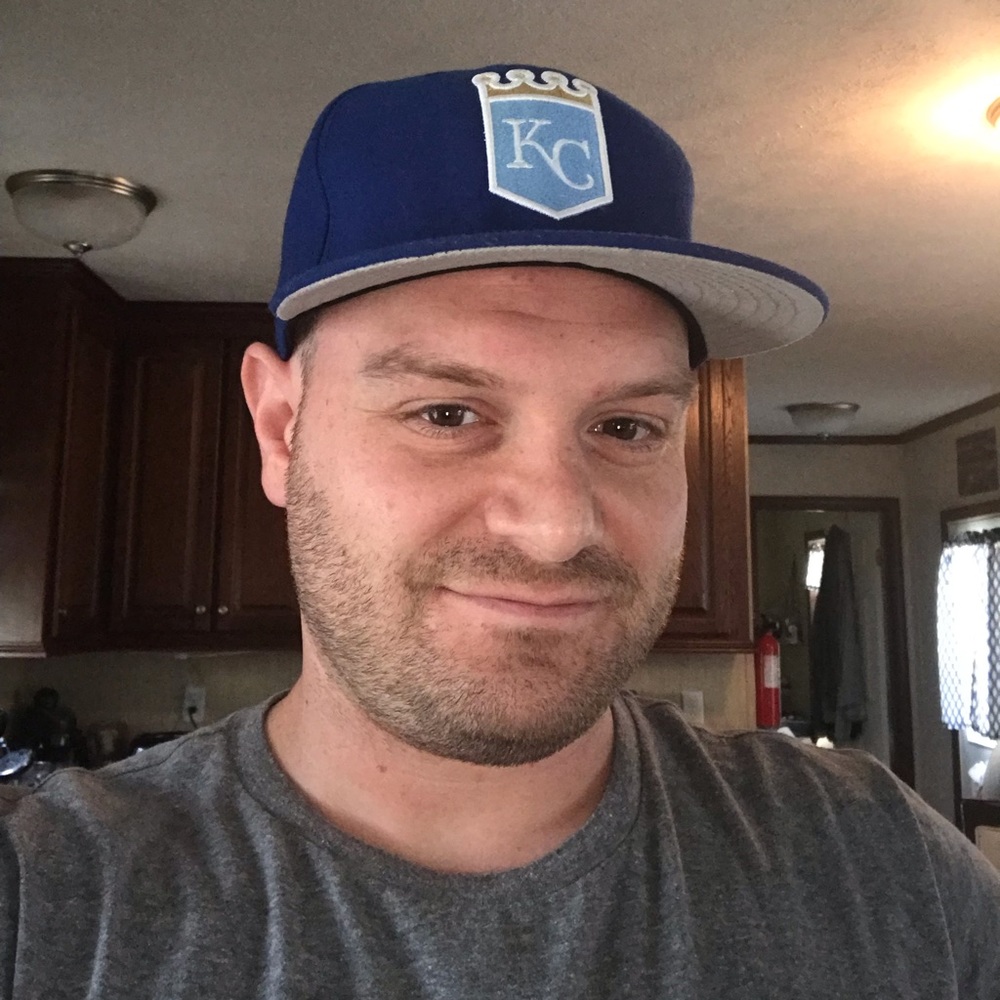 Kansas City Royals fitted hat 7 3/8 royal w crown